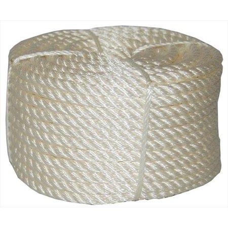 T.W. EVANS CORDAGE CO INC T.W. Evans Cordage 32-044 .3125 in. x 100 ft. Twisted Nylon Rope Coilette 32-044